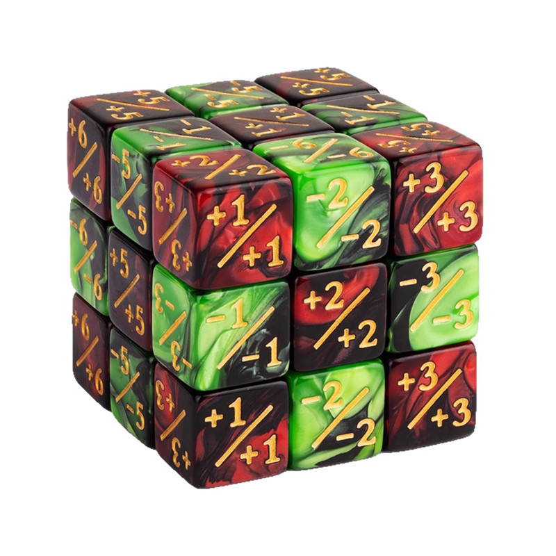 Game Token Counter - 10 Parça Zar Sayacı Jeton Zar,