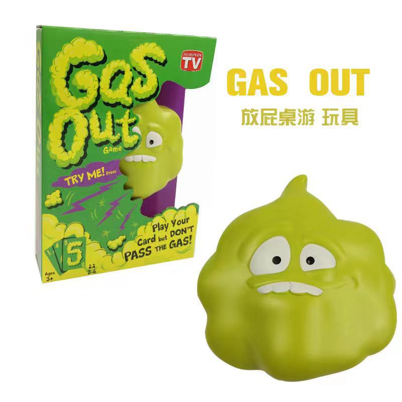 Board Game For 3 Players - Gas Out Aile Partisi Oyunu Oyun