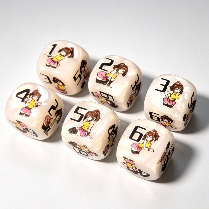 Game Token Counter - 16mm Yu-Gi-Oh! Tea Gardner Temalı Masa