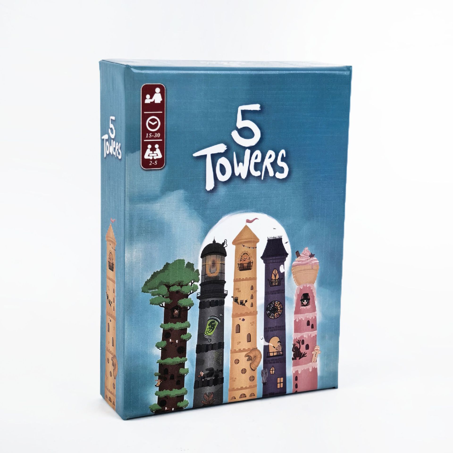 Board Game Dune - 5 Kuleli Strateji İstifleme Kulesi Bulmaca