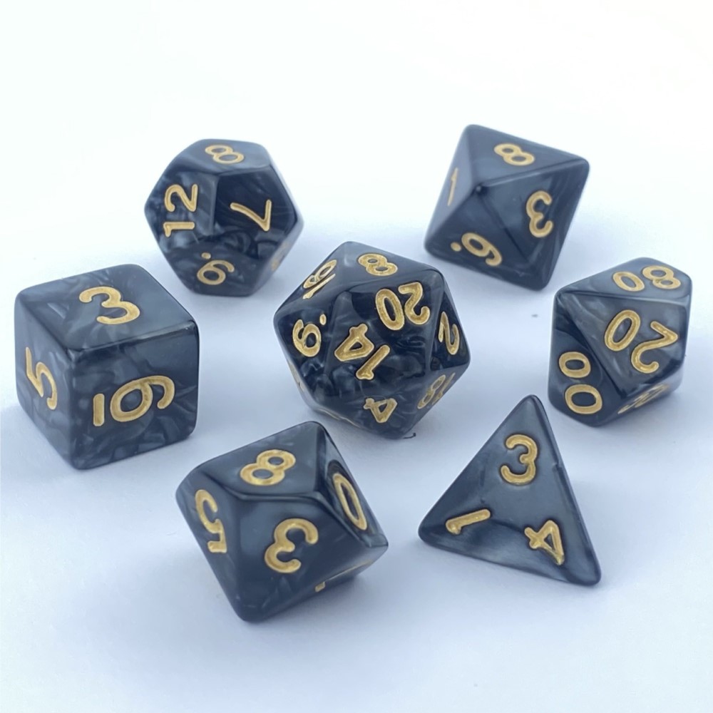 Game Token Counter - 7 adet zar seti masa oyunları