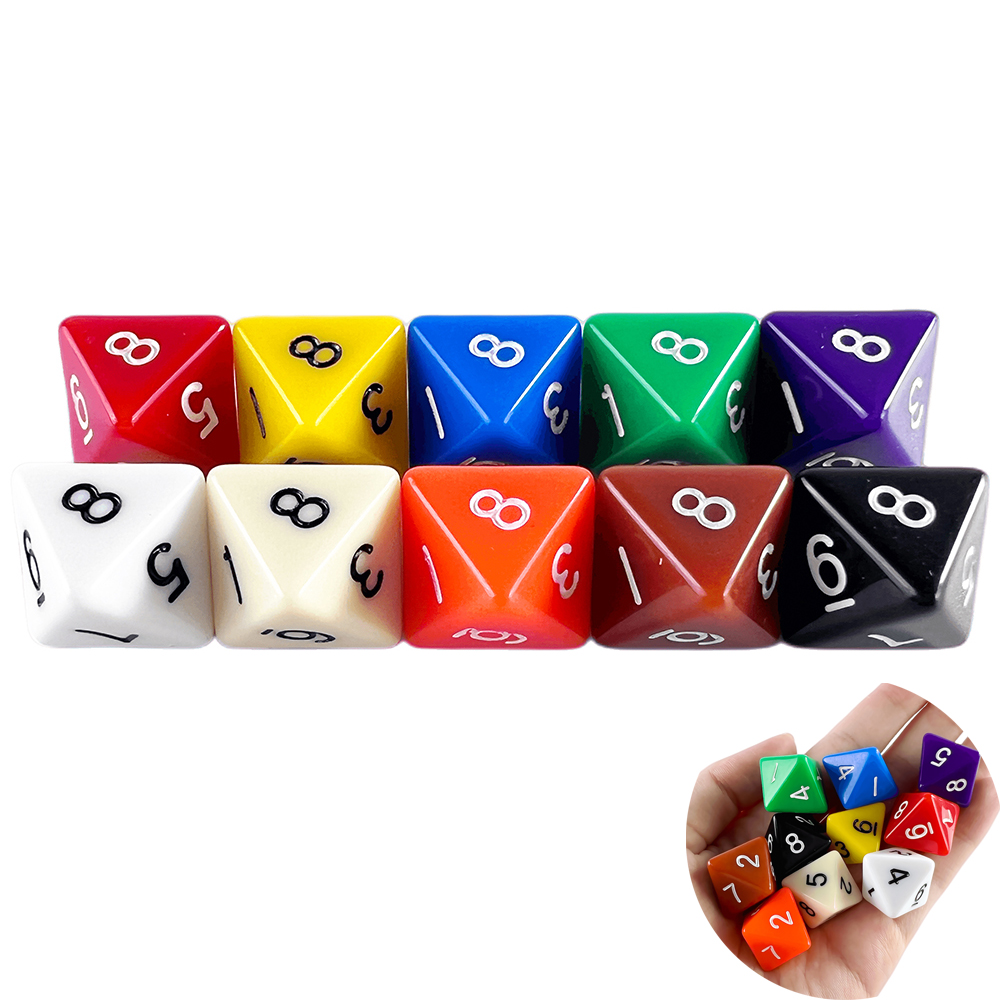 Board Game Viral - D8 Çokyüzlü Zar 15.5mm TRPG DND