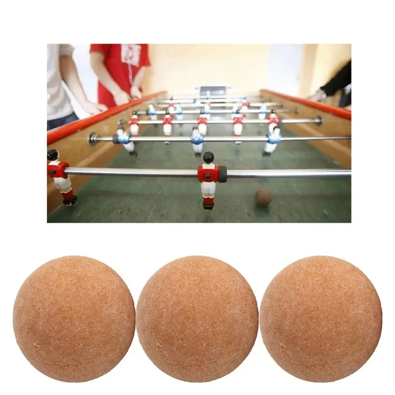 Board Game Football - 4Lot 36mm katı ahşap plastik buzlu