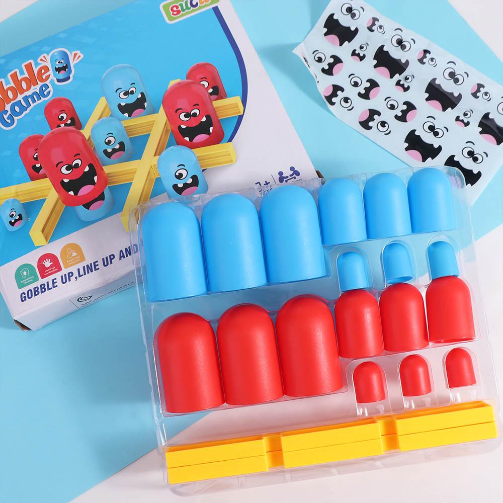 Board Game For 3 Players - 2 Kişilik Tic-Tac-Toe İnteraktif Ebeveyn-Çocuk XO