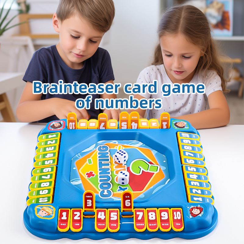 Board Game For 3 Players - Çocuklar için dijital çevirmeli tahta oyunu