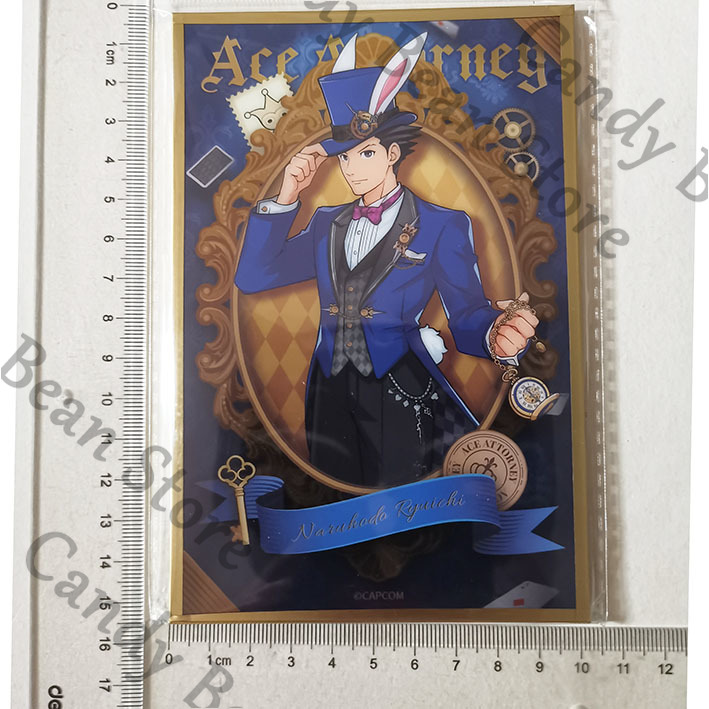 Board Game Illustration - Ace Attorney Orijinal Anime Phoenix Wright