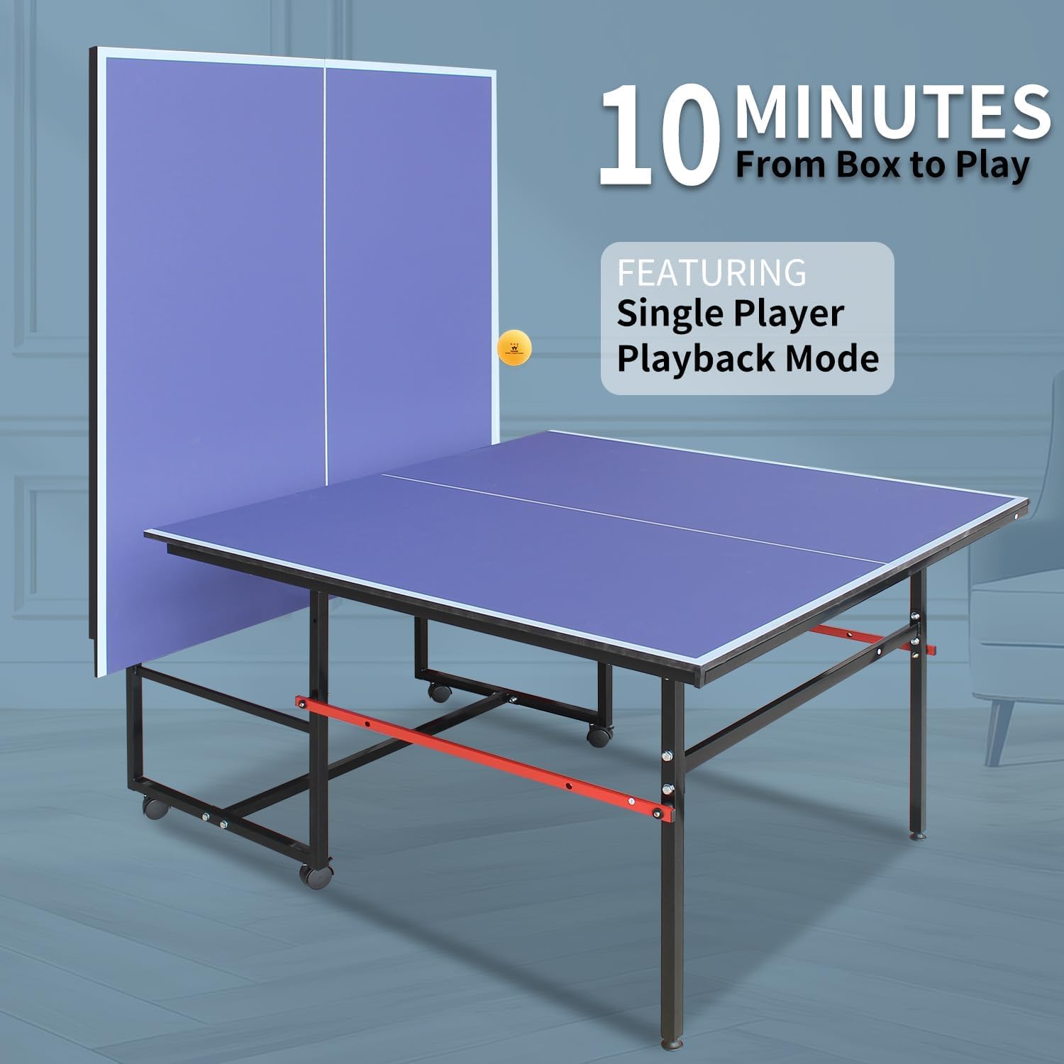 8 ft Taşınabilir Ping Pong Mas - Board Game For 3 Players incelemesi ve fiyatı