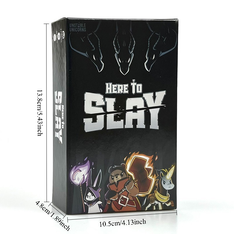 Unstable Games Slay Sleigh Döv - Board Game Here To Slay incelemesi ve fiyatı