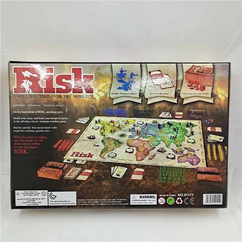 RISK Strateji Masa Oyunu, 2-5  - Board Game Risk incelemesi ve fiyatı