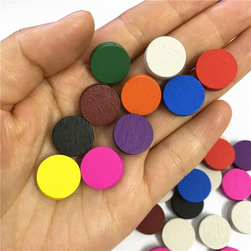 100 adet Çap 15*5 MM Ahşap Piy - Board Game The Sims incelemesi ve fiyatı