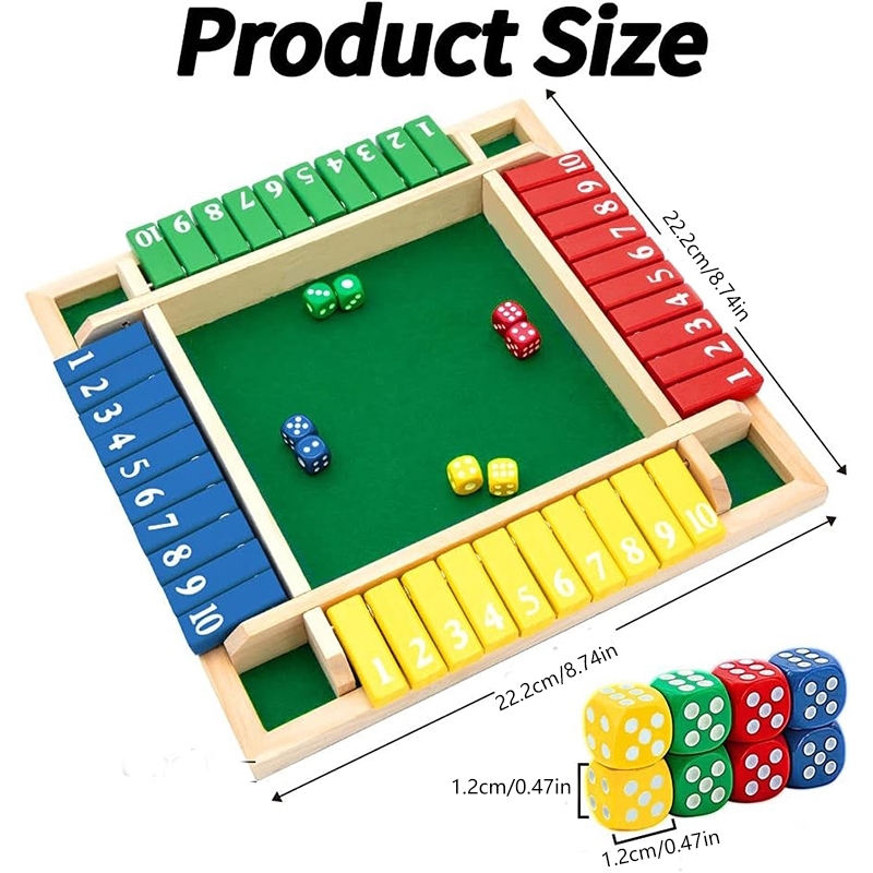 Aritmetik Zar Oyunu Dört Taraf - Board Game For 3 Players incelemesi ve fiyatı