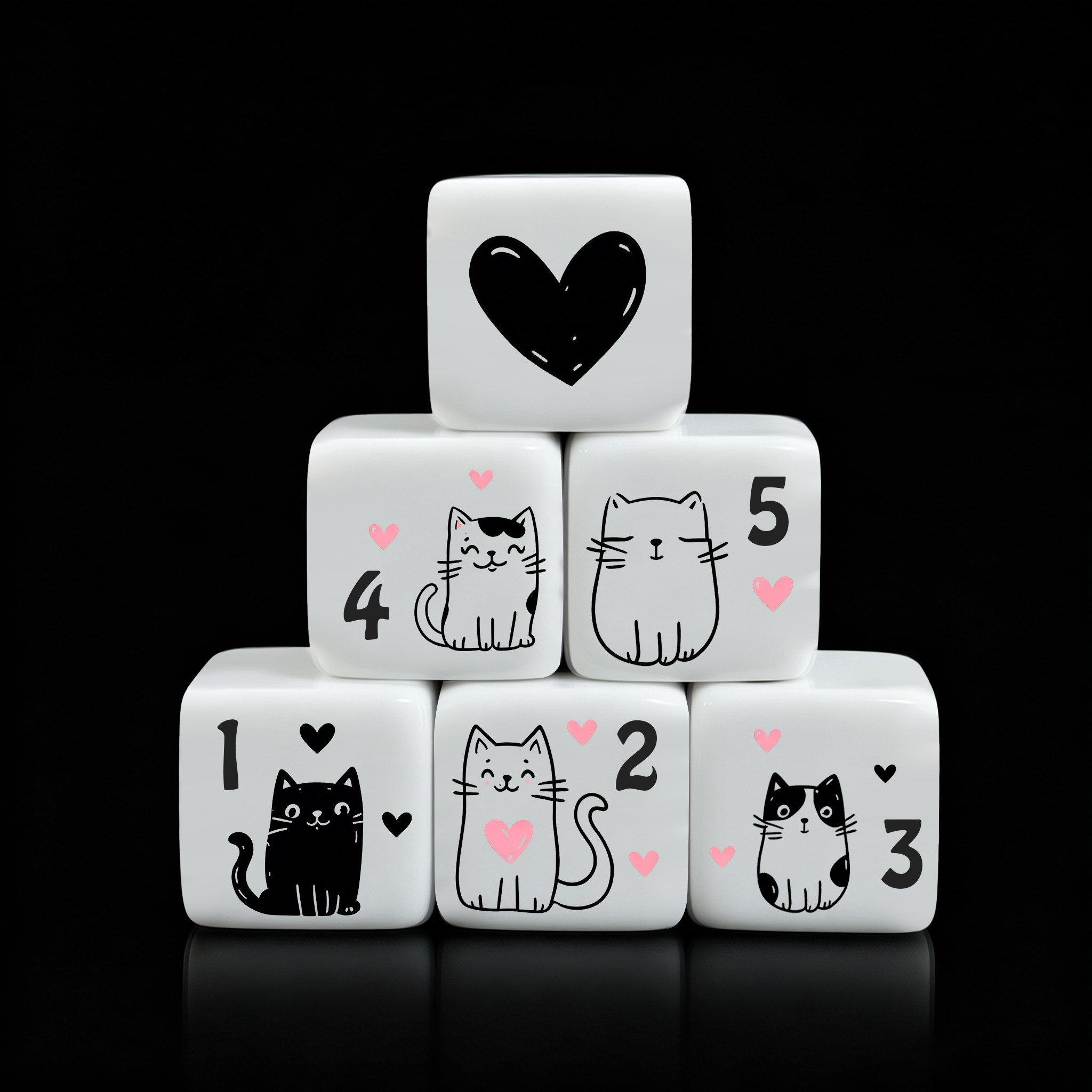 12'li Set 16mm Sevimli Kedi Za - Board Game Illustration incelemesi ve fiyatı