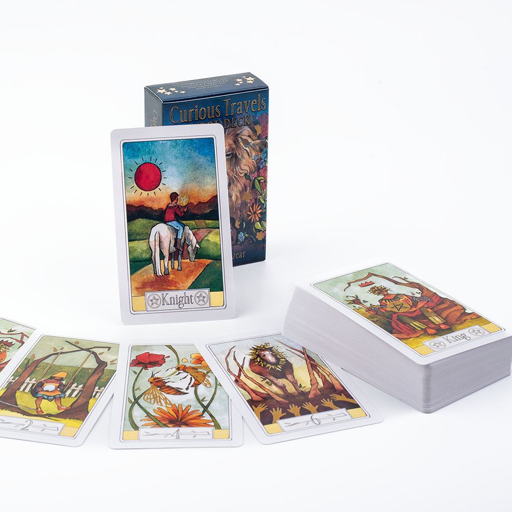 Meraklı Seyahatlar Tarot 10.3* - Board Game Illustration incelemesi ve fiyatı