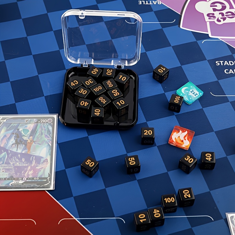 10 adet PTCG Sayacı Jetonu Zar - Game Token Counter incelemesi ve fiyatı