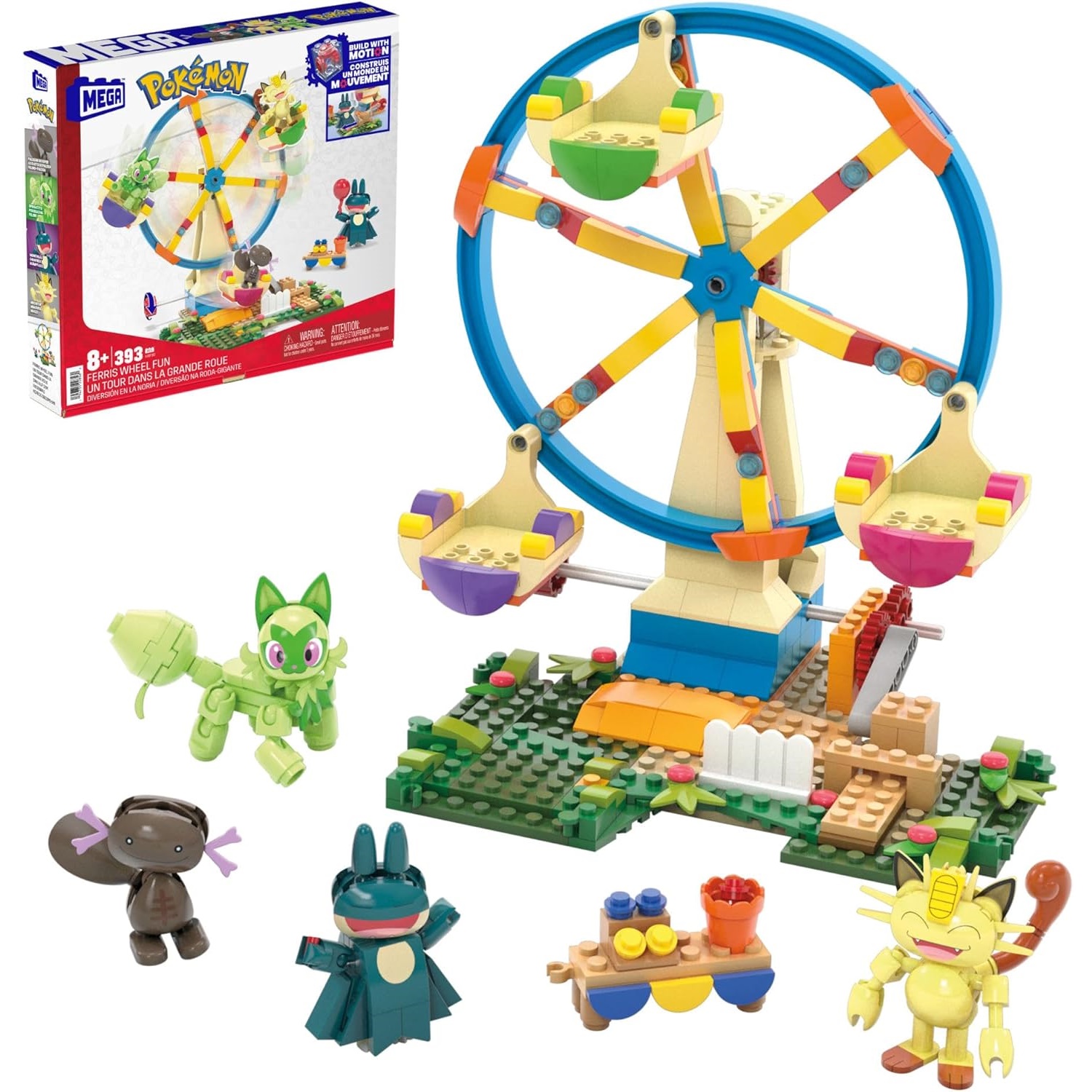 MEGA Pokémon Dönme Dolap Üzeri - Lego Set Technic incelemesi ve fiyatı