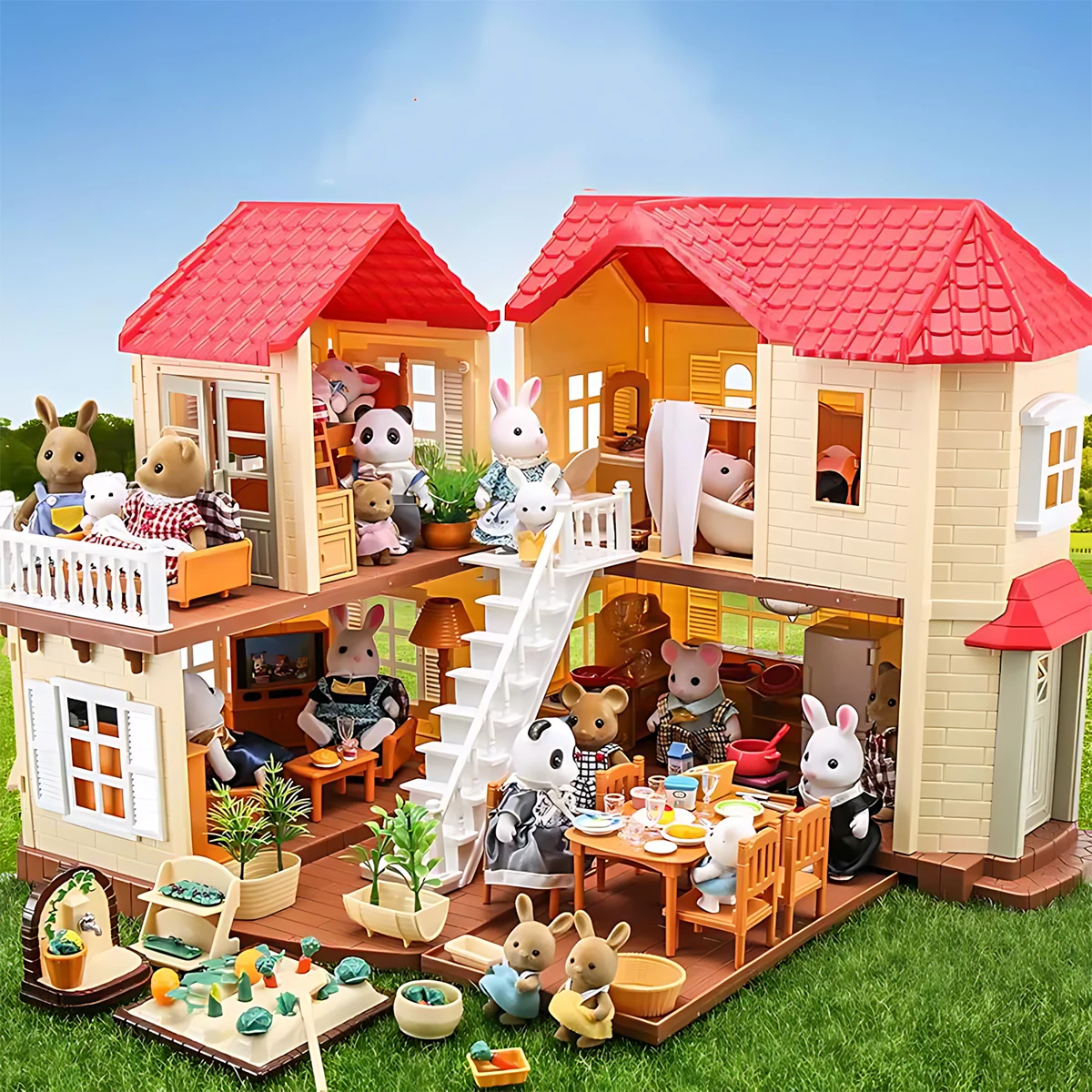 Minyatür Mobilya 1:12 Dollhous - Miniature Terrain Set incelemesi ve fiyatı